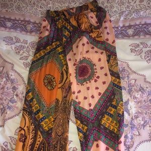 BOHO PALAZZO PANTS FROM ZARA